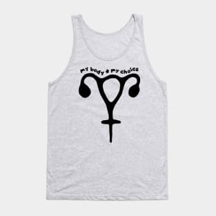 My Body My Choice Uterus Tank Top